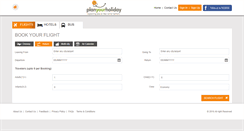 Desktop Screenshot of planyourholiday.com